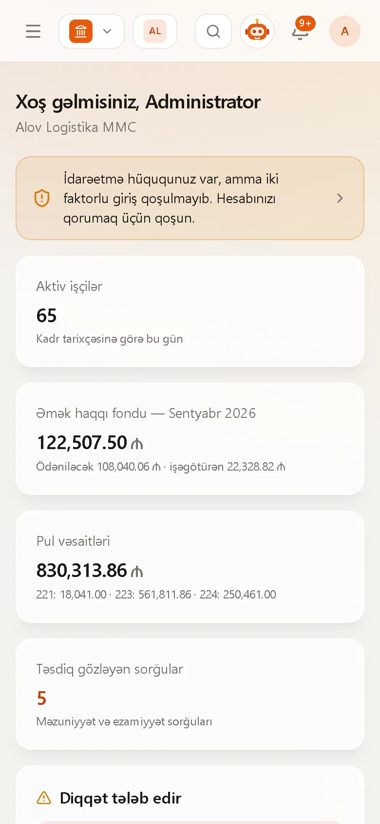 Rəhbərin ana səhifəsi